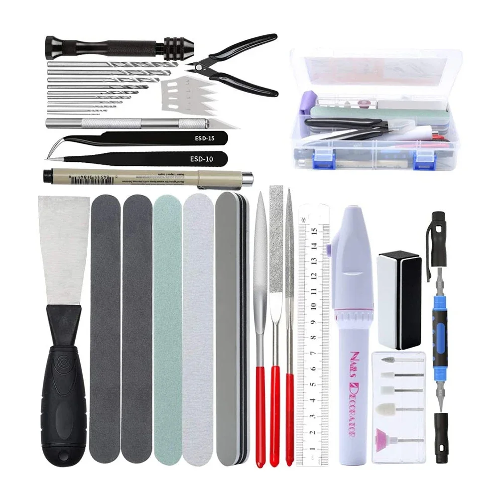 Model Kit Tweezers - 42 في 1 نموذج بناء أداة