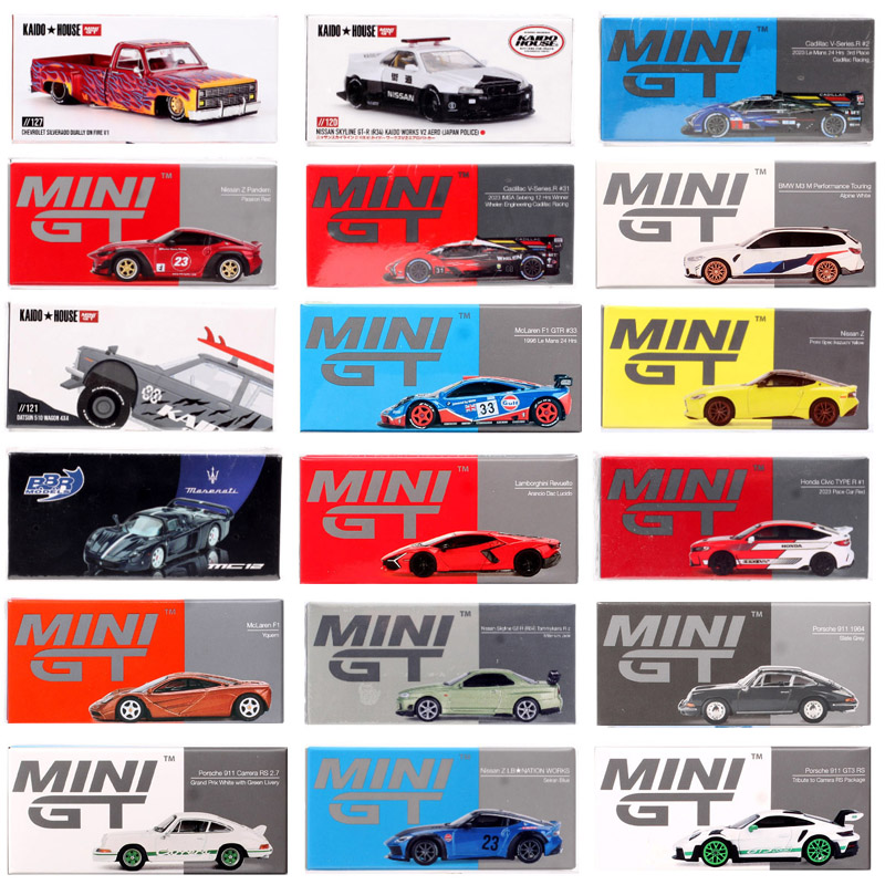 Model Kit Ae86 - MiniGT 1/64 مقياس نيسان سكاي لاين