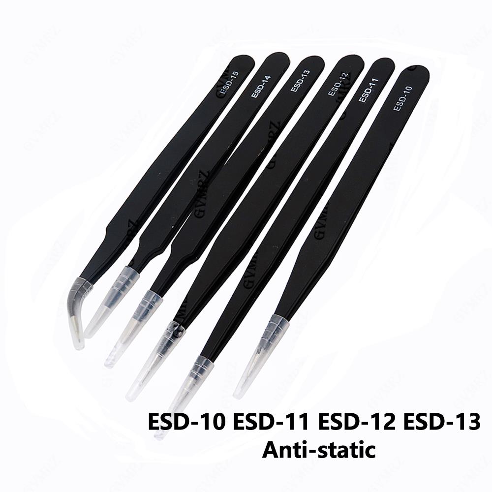 Model Kit Tweezers - طقم ملاقط (6 قطع) ESD-10 ESD-11