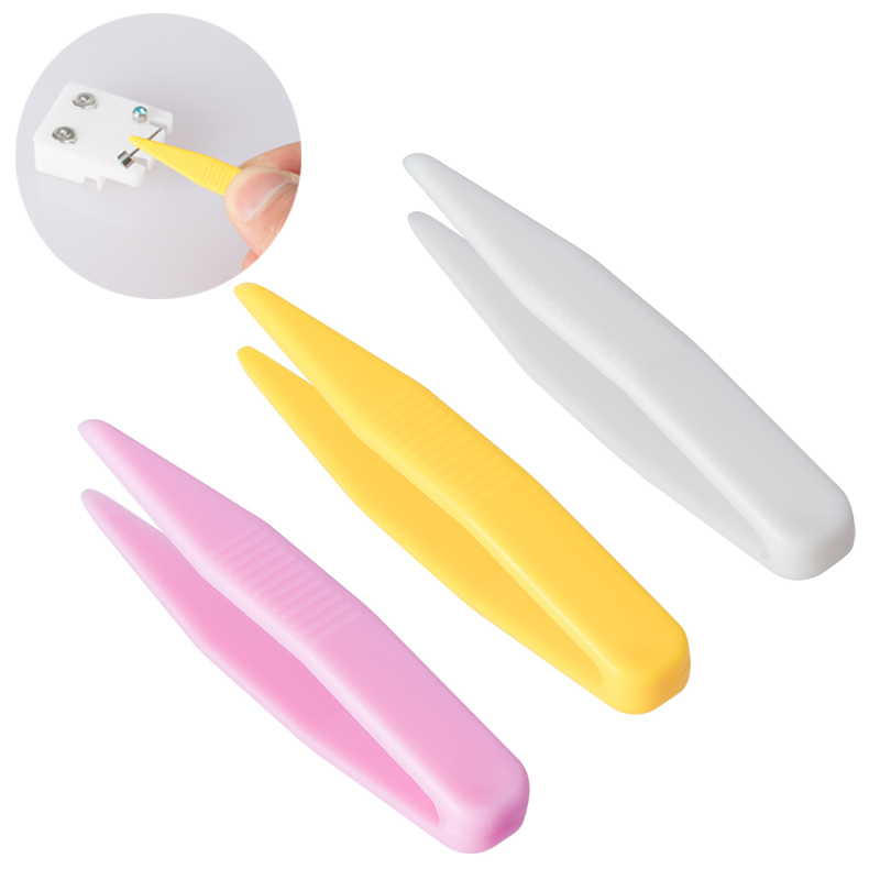 Model Kit Tweezers - 10 قطعة الملقط الخرز البلاستيكي لنموذج