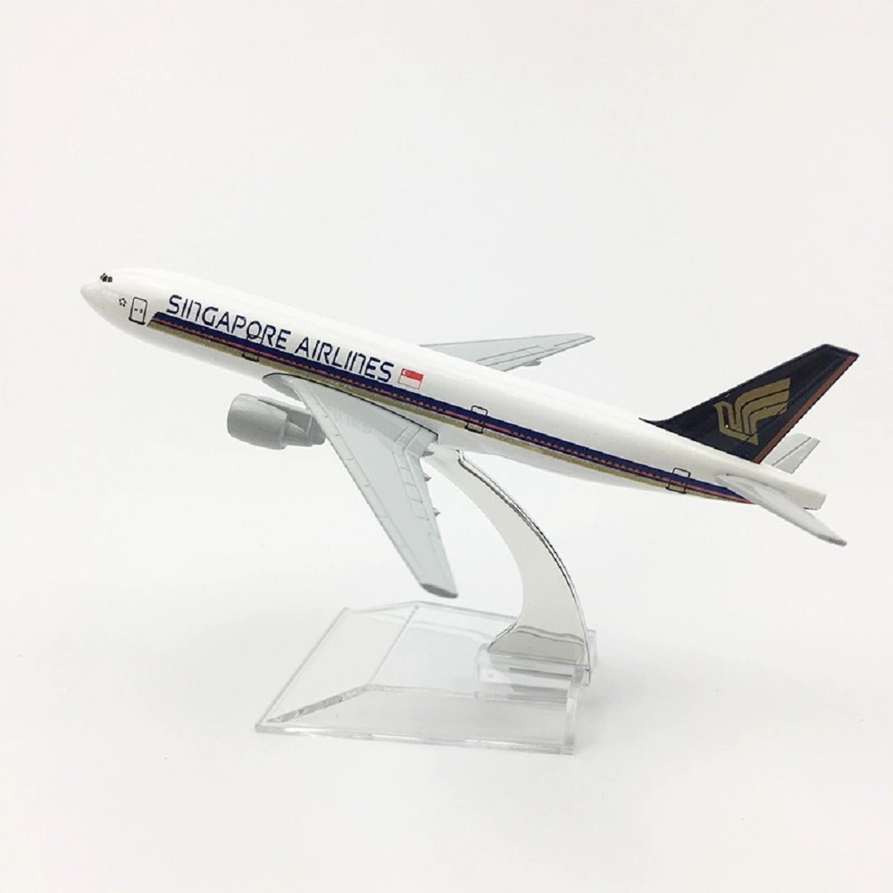 Model Kit Singapore - نموذج طائرة معدني لخطوط سنغافورة الجوية