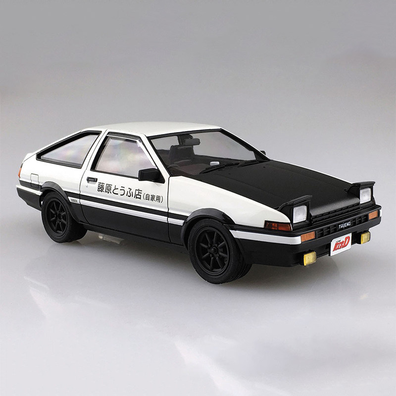 Model Kit Initial D - نموذج سيارة للتجميع الثابت من نوع
