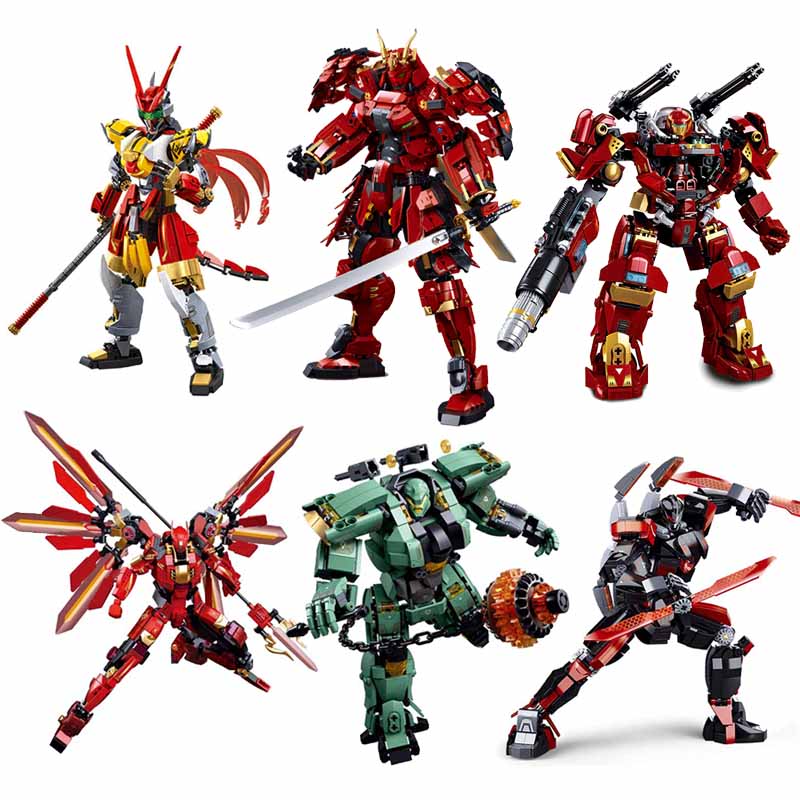 Model Kit Armored Core - SLUBAN جديد الساموراي المدرعة الميكانيكية روبوت