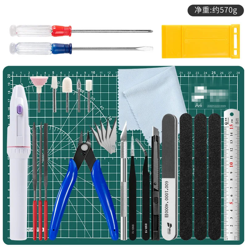 Model Kit Tweezers - ForGunpla نموذج بناء مجموعة أدوات القراص