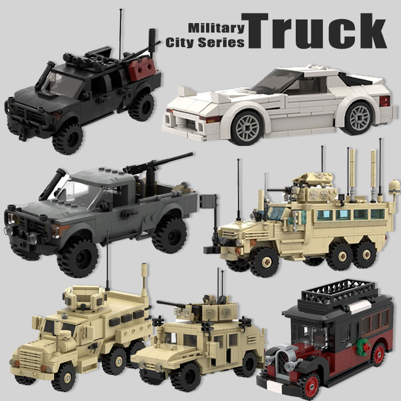 Model Kit Armored Core - مكعبات بناء سيارة عسكرية مدرعة من