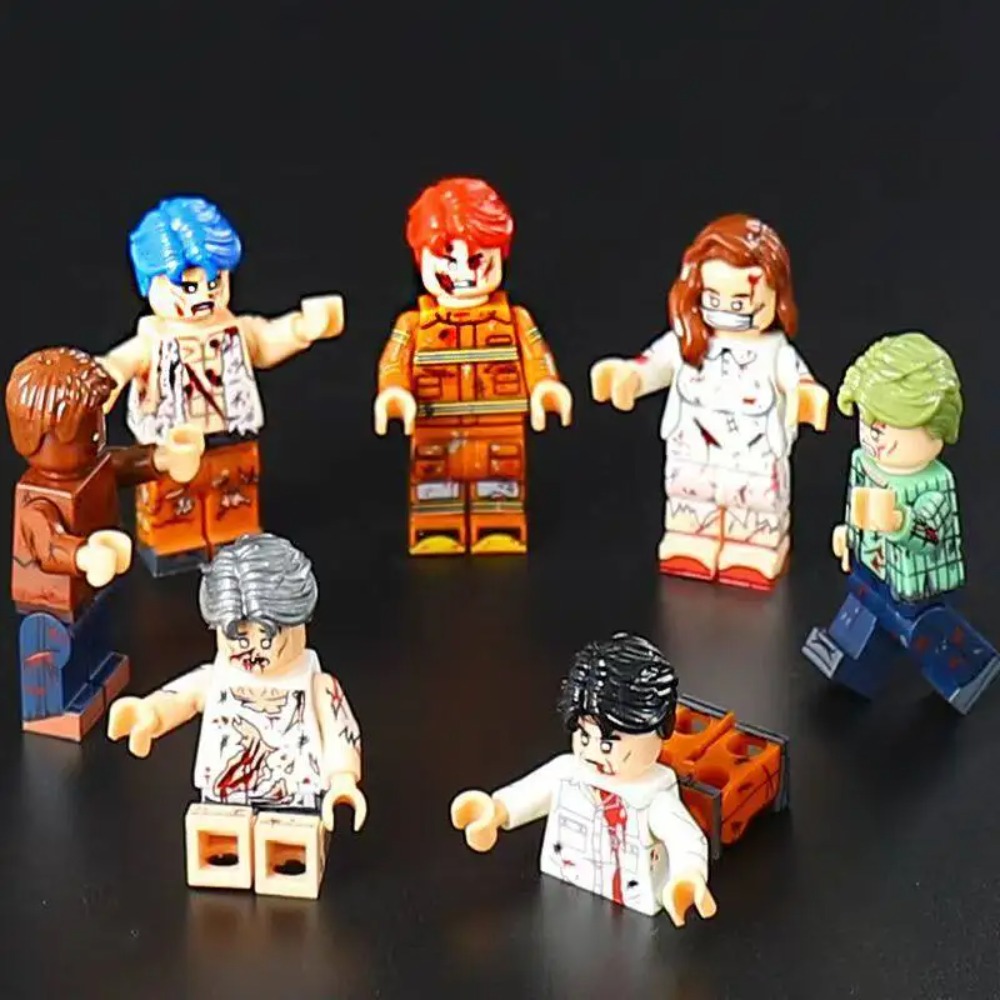 Model Kit Zombie - مجسم أنمي زومبي 4 سم، نموذج