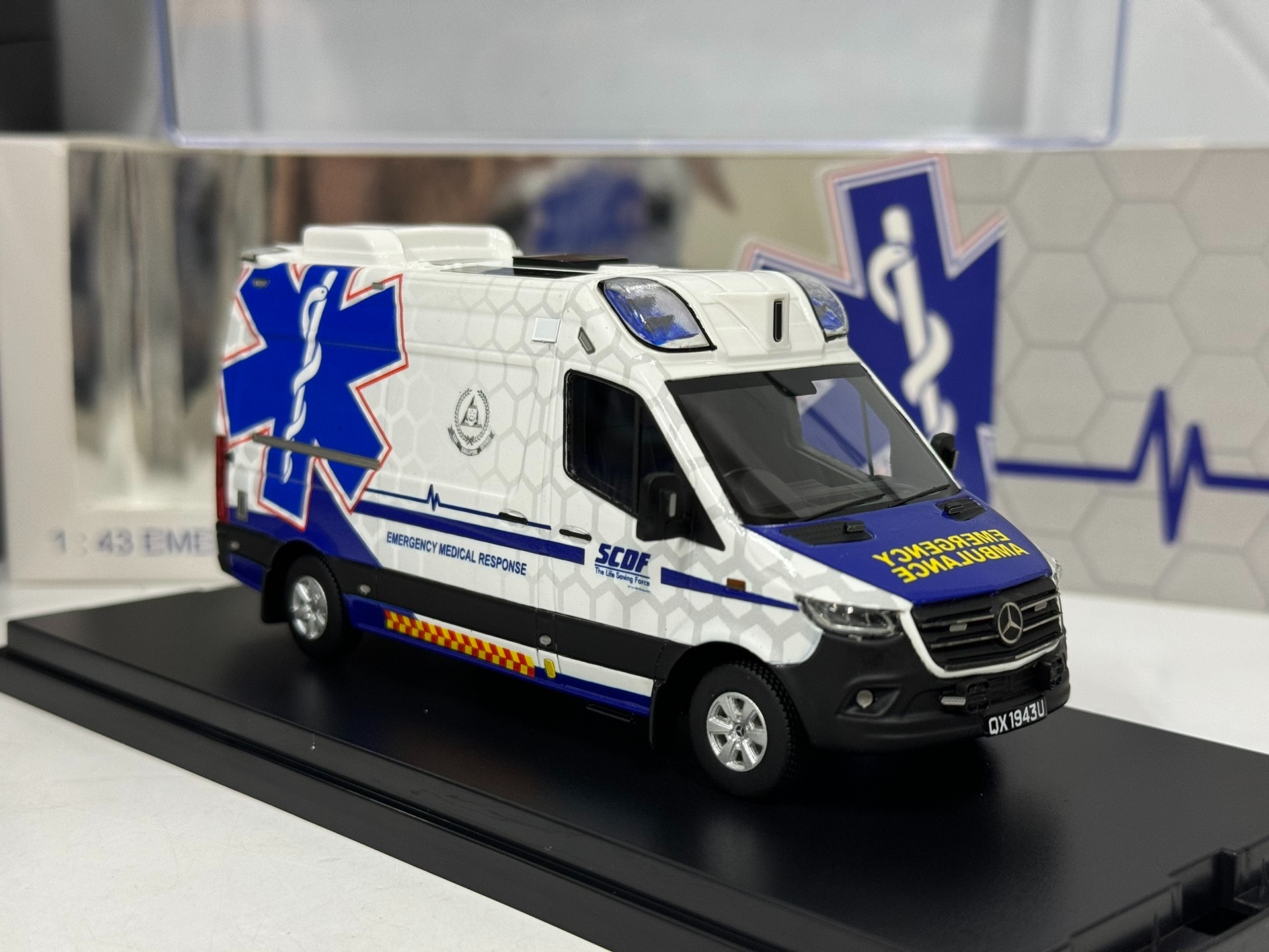 دييكاست تحفة 1/43 مقياس سبرينت - مراجعة Model Kit Singapore وسعره