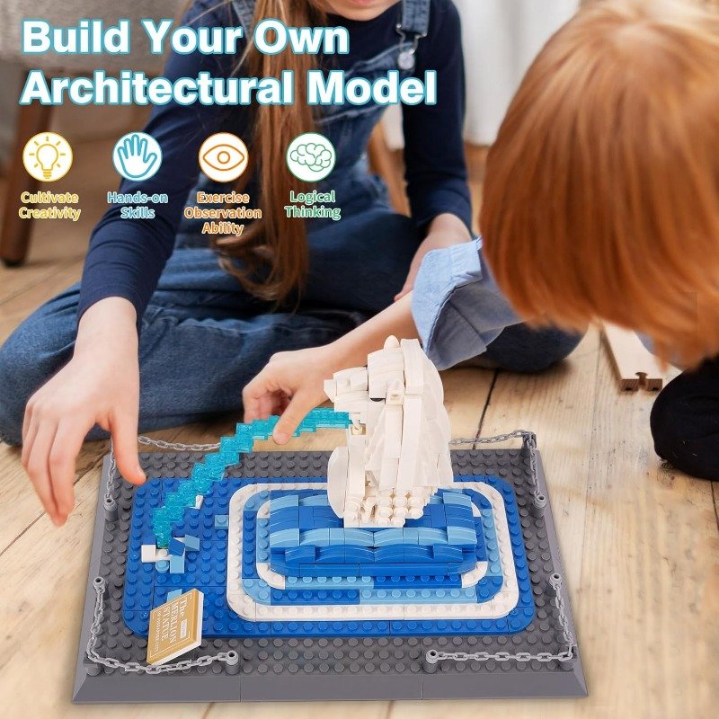 طقم نموذج تمثال ميرلاين سنغافو - مراجعة Model Kit Singapore وسعره