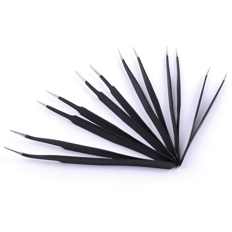 VETUS مكافحة ساكنة ملاقط من ال - مراجعة Model Kit Tweezers وسعره