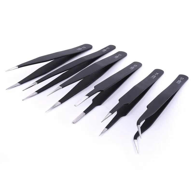 VETUS مكافحة ساكنة ملاقط من ال - مراجعة Model Kit Tweezers وسعره