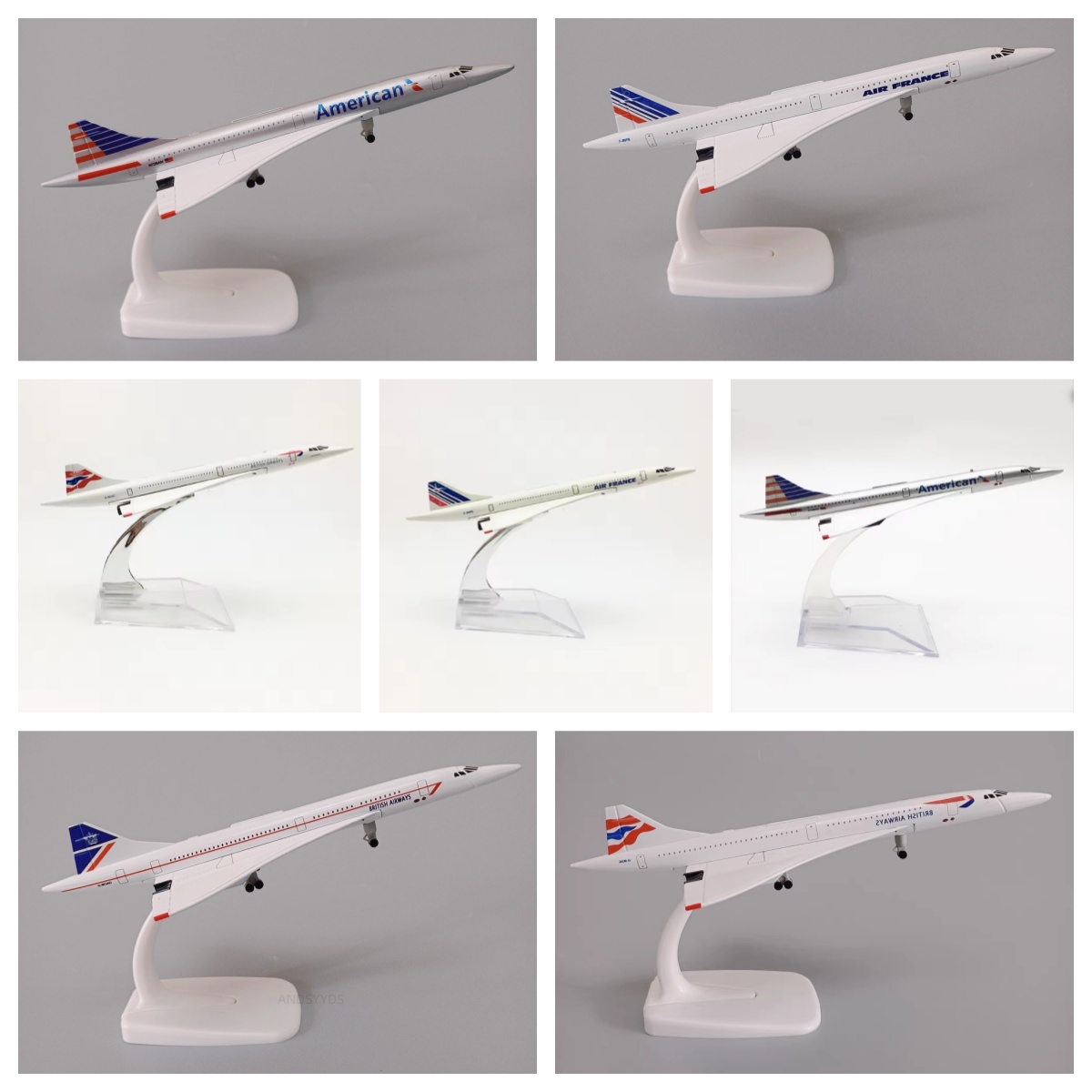 نموذج طائرة كونكورد 16/20 سم م - مراجعة Model Kit Singapore وسعره