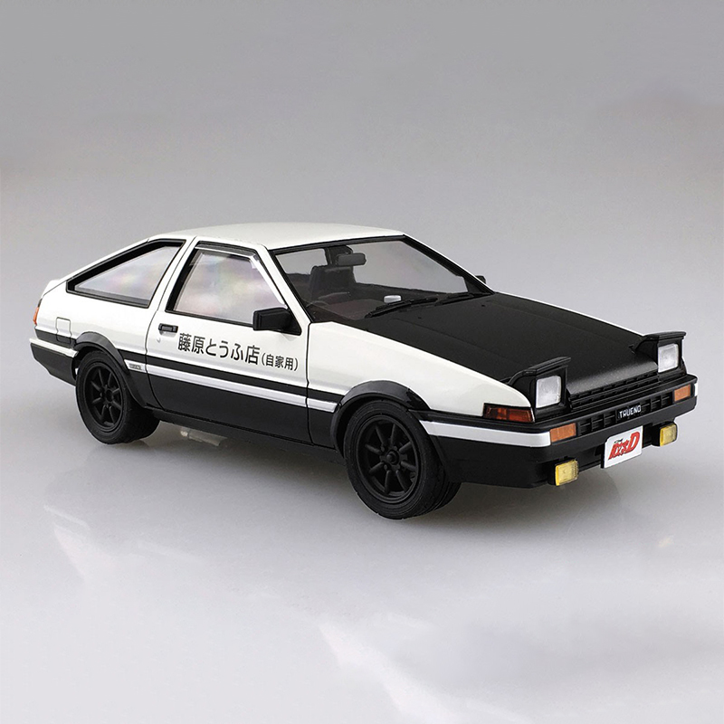 نموذج سيارة تجميع ثابت Aoshima - مراجعة Model Kit Initial D وسعره