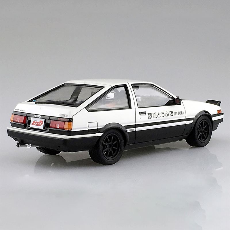 نموذج سيارة تجميع ثابت Aoshima - مراجعة Model Kit Initial D وسعره