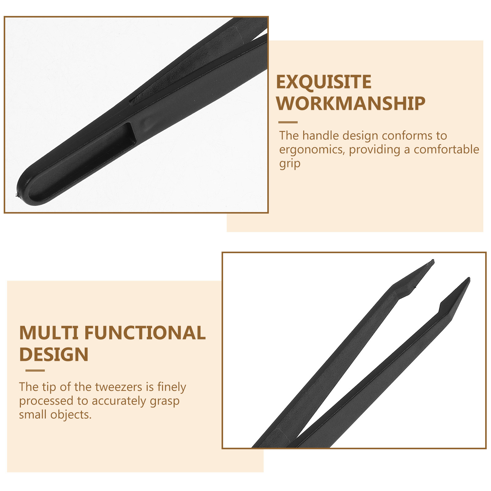 10 قطع من الملاقط البلاستيكية  - مراجعة Model Kit Tweezers وسعره