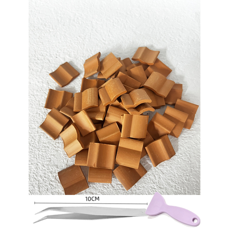 مجموعة بلاطات سقف مصغرة 100 قط - مراجعة Model Kit Tweezers وسعره