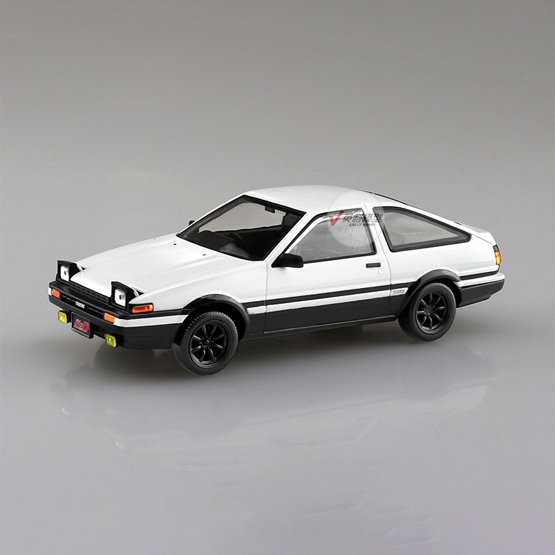 نموذج التجميع الجاهز Aoshima-0 - مراجعة Model Kit Initial D وسعره