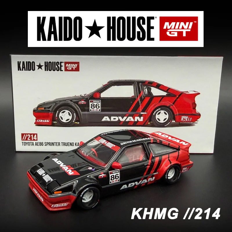 كاييدو هاوس MINIGT AE86 BMW Ni - مراجعة Model Kit Ae86 وسعره