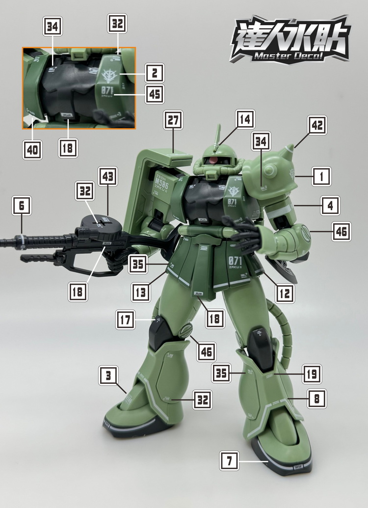 ملصقات ماستر ديكال H028 الفلور - مراجعة Model Kit Gundam Wing وسعره