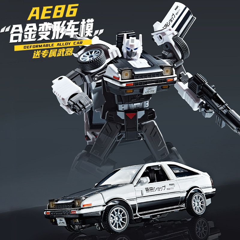 نموذج سيارة روبوت AE86 من سبيك - مراجعة Model Kit Ae86 وسعره