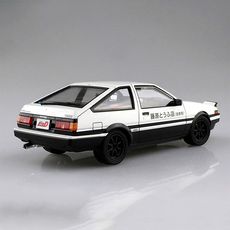 نموذج سيارة تجميع ثابت Aoshima - مراجعة Model Kit Initial D وسعره
