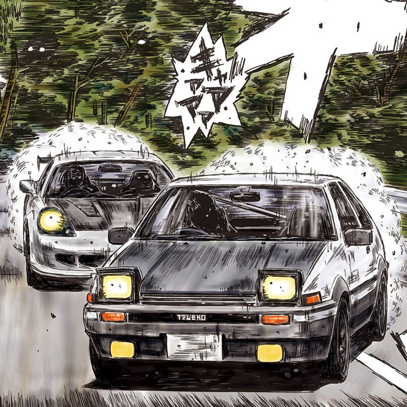 نموذج سيارة للتجميع الثابت من  - مراجعة Model Kit Initial D وسعره