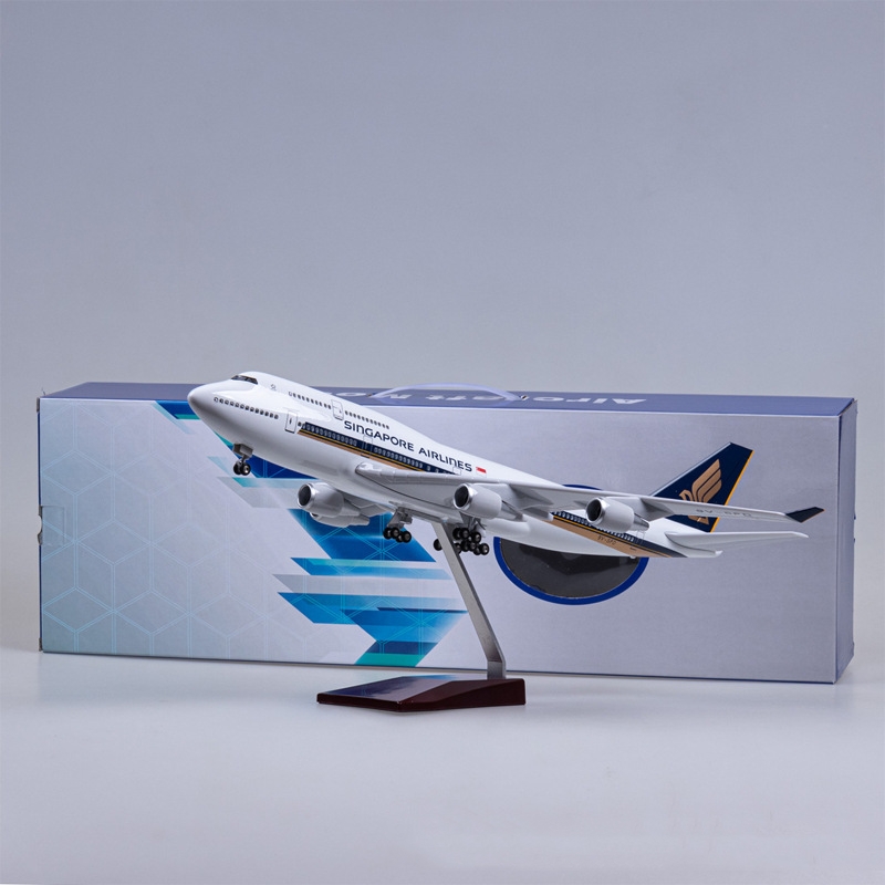 نموذج طائرة 47 سم لخطوط سنغافو - مراجعة Model Kit Singapore وسعره