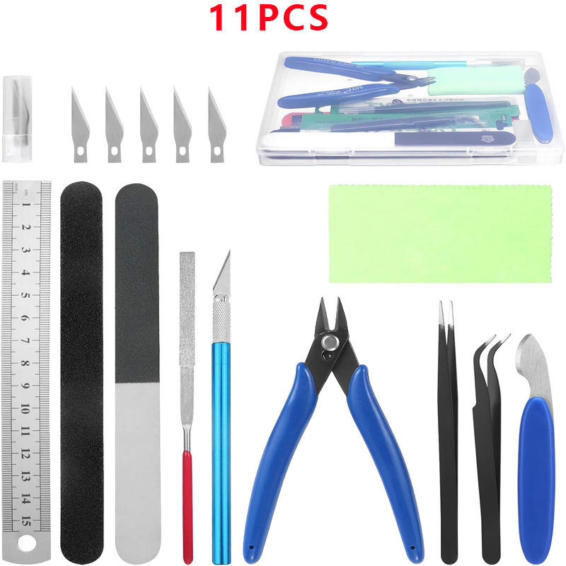 9/11/21/24/32 قطعة مجموعة أدوا - مراجعة Model Kit Tweezers وسعره