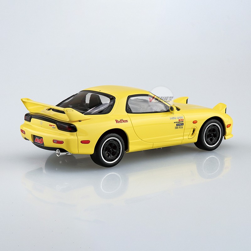 نموذج سيارة تجميع ثابت Aoshima - مراجعة Model Kit Initial D وسعره