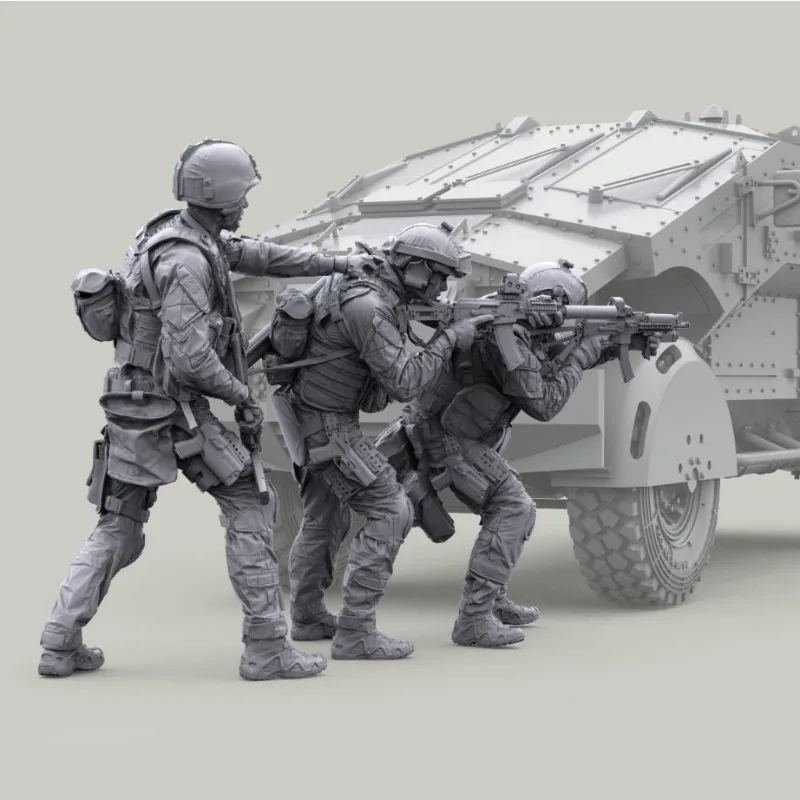 مجسم من الراتنج 1/35 GK، مجموع - مراجعة Model Kit Figures وسعره