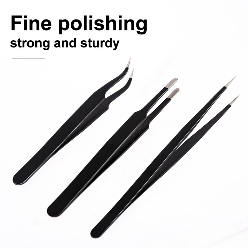 مجموعة ملاقط من الفولاذ المقاو - مراجعة Model Kit Tweezers وسعره